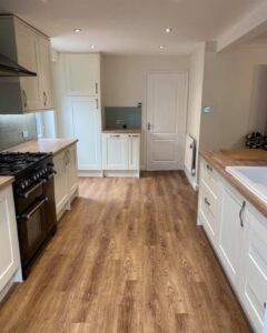 New kitchen installed in a residential property by Portsmouth Kitchen Fitters