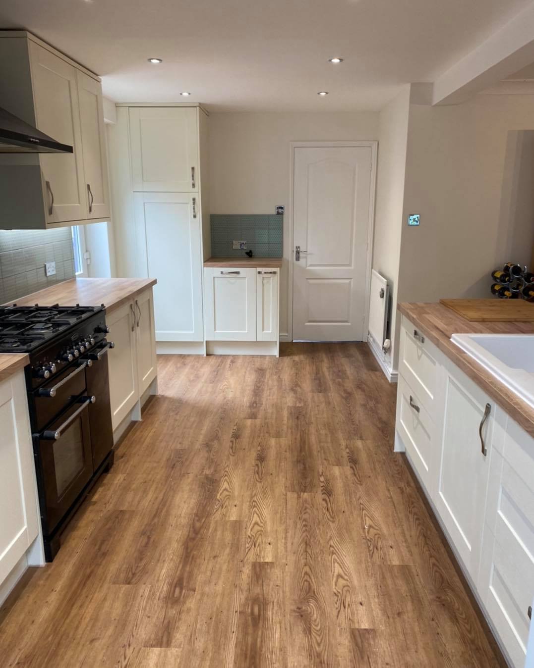 New kitchen installed in a residential property by Portsmouth Kitchen Fitters
