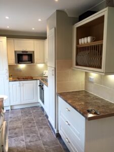 New kitchen installed in a residential property by Portsmouth Kitchen Fitters