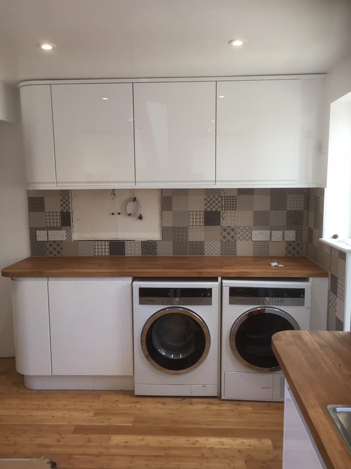 New kitchen installed in a residential property by Portsmouth Kitchen Fitters
