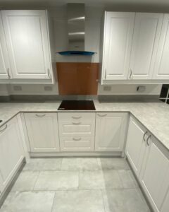 New kitchen installed in a residential property by Portsmouth Kitchen Fitters